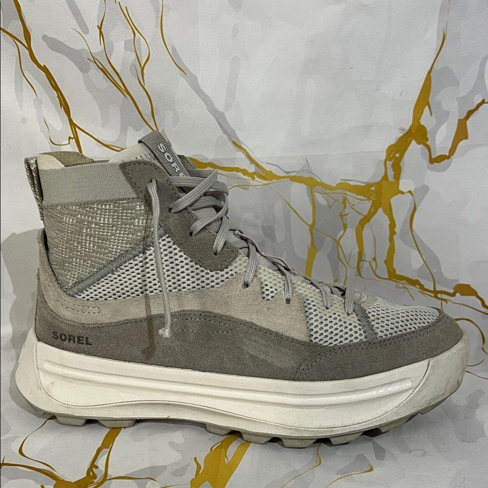 *🍁FALL VIBE🍁
Sorel ONA 503 Knit Mid sneaker in the Moonstone/Dove colorway - Picture 3 of 13